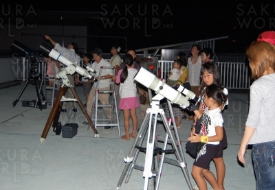 星見会「月や金星など季節の天体の観察」